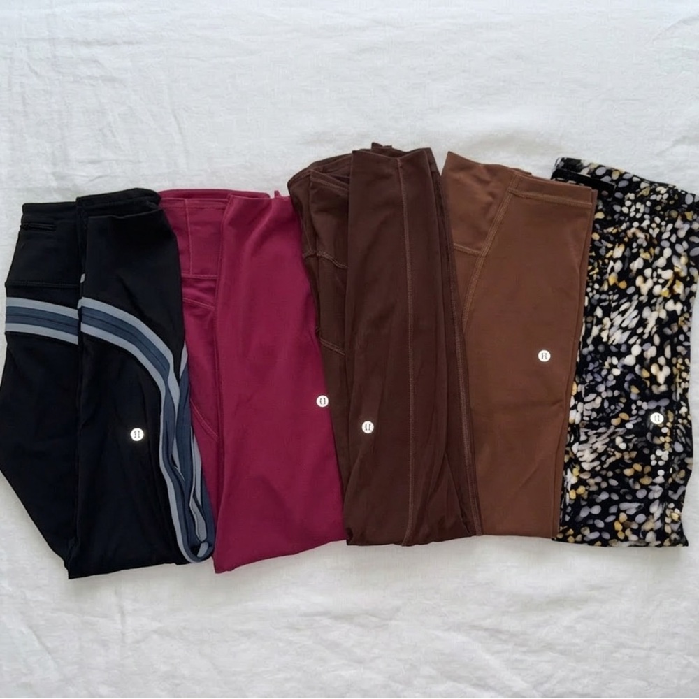 Lululemon Athletica | Bundle of 5 Leggings (Sz 6)